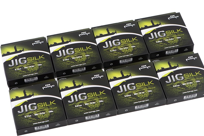 Fox Rage Splétaná Šňůra Jig Silk 150 m (5)